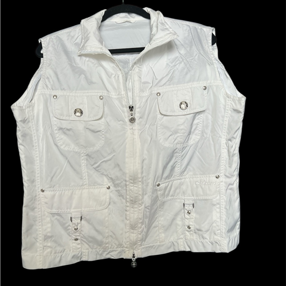 Masters White Women's Vest lightweight USA 18 CAN 20 golf fashion
